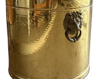 Brass Colored Planter