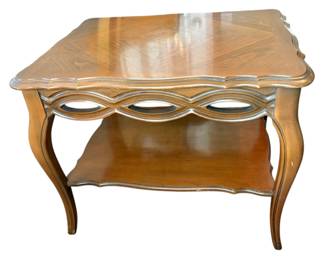 Vintage Wood Side Table