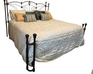 King Size Iron Bed