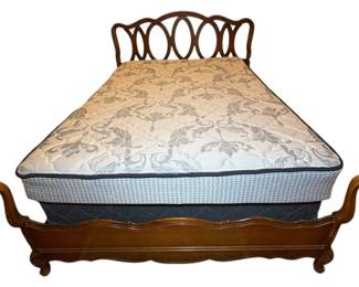Vintage Wood Bed