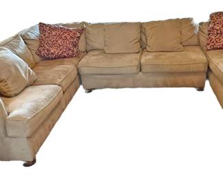 Taupe Sectional Sofa