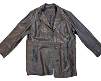 Avanti Leather Coat 2X