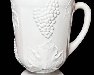 Grape and Leaf Pitcher