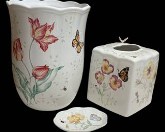 Lenox Butterfly Bathroom Set