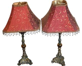 Pair Table Lamps