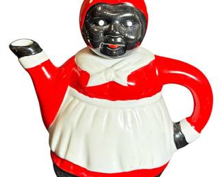 Black Americana Teapot