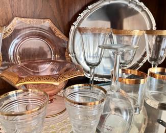 Vintage glassware