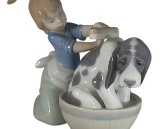 Lladro Bashful Bather
