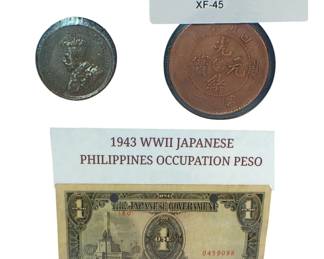 International rare coins and currency