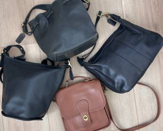 Vintage Coach handbags