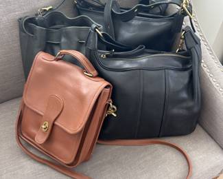Vintage Coach handbags