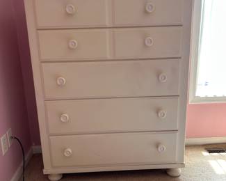 White Broyhill dresser
