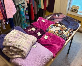 Women's clothing and handbags