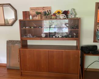 Teak Danish Modern hutch