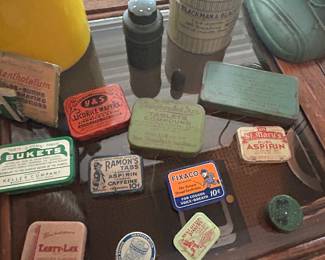 Vintage tins