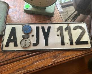 German liscense plate