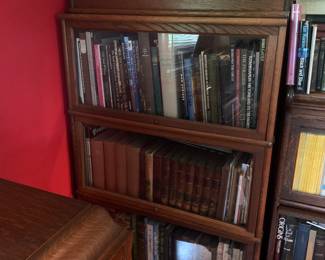 Stacking Oak Bookcases