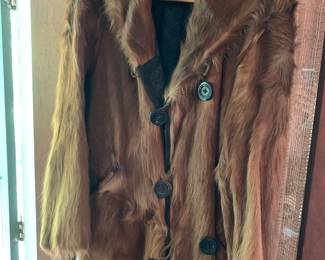 Vintage Mens Fur Coat