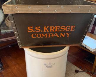 Kresge Crate and Stoneware