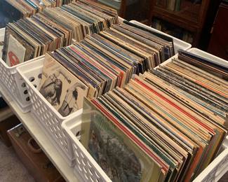 Large Vinyl LP Collection