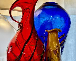 Hand Blown Art Glass by Viz