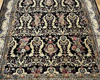 Hand Made 6x9 Wool Rug from India