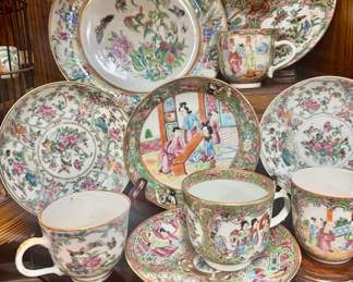 A collection of Rose Famille and other Chinese Export