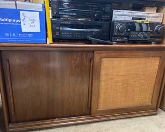 Vintage stereo/media cabinet 