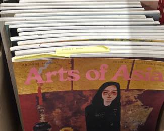 Collection of Arts of Asia magazines 