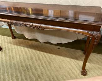 Lane Chippendale-Style Sofa Table 