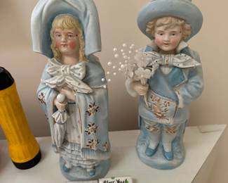 Bisque Bride & Groom