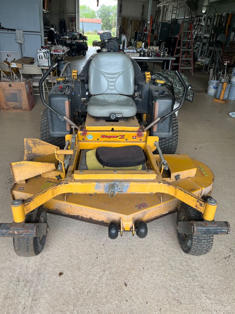 HUSTLER "SUPER Z" DIESEL MOWER!