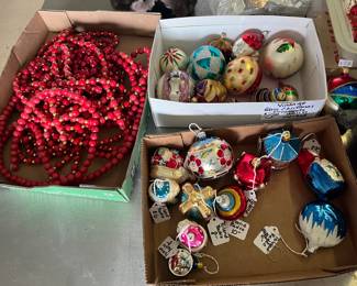 CHRISTMAS ORNAMENTS