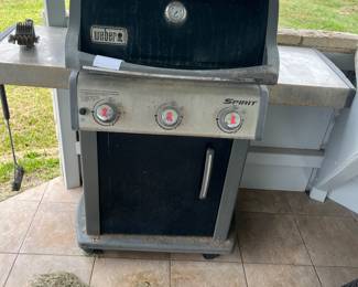 STAINLESS WEBER GRILL