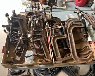 C-CLAMPS ALL SIZES