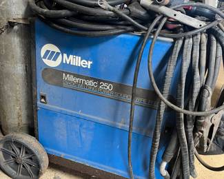 MILLER MILLERMATIC 250 WELDING POWER SOURCE WIRE FEED