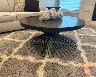 HILLSDALE Kanister Round Coffee Table