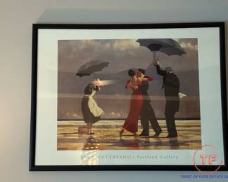 Framed Print of "The Singing Butler"