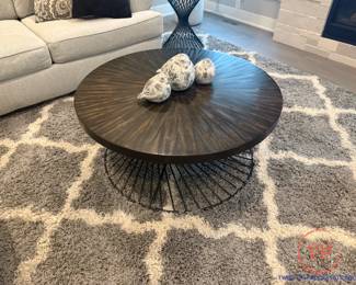 HILLSDALE Kanister Round Coffee Table