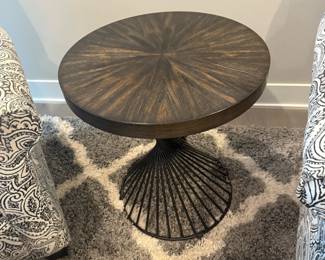 HILLSDALE Kanister Round Side Table