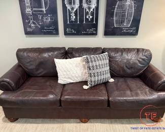 ASHLEY FURNITURE Leather Sofa