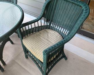 Outdoor Wicker Patio Set