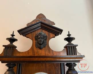 Antique German Pendulum Wall Clock