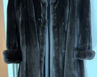 BUY IT NOW! $475.00. Long black fur coat. Bill Marre' Inc.