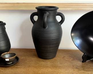 Decorative pottery.