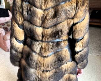 BUY IT NOW! $300.00. Long fur coat, Bill Marre' Inc.