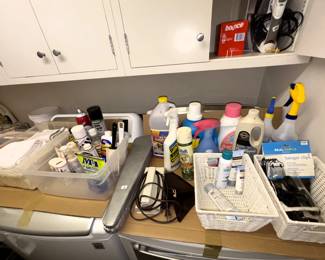 Laundry items.
