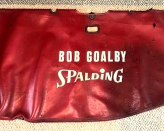 1968 Masters Champion Bob Goalby's travel golf bag.