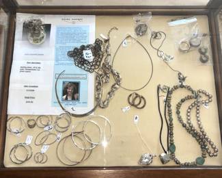 Lovely sterling jewelry.
