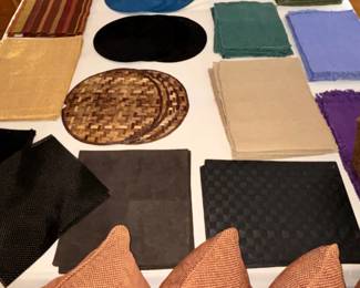 Variety of placemats.